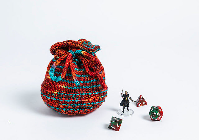 Dragon Scale Dice Bag PDF | Madelinetosh.com
