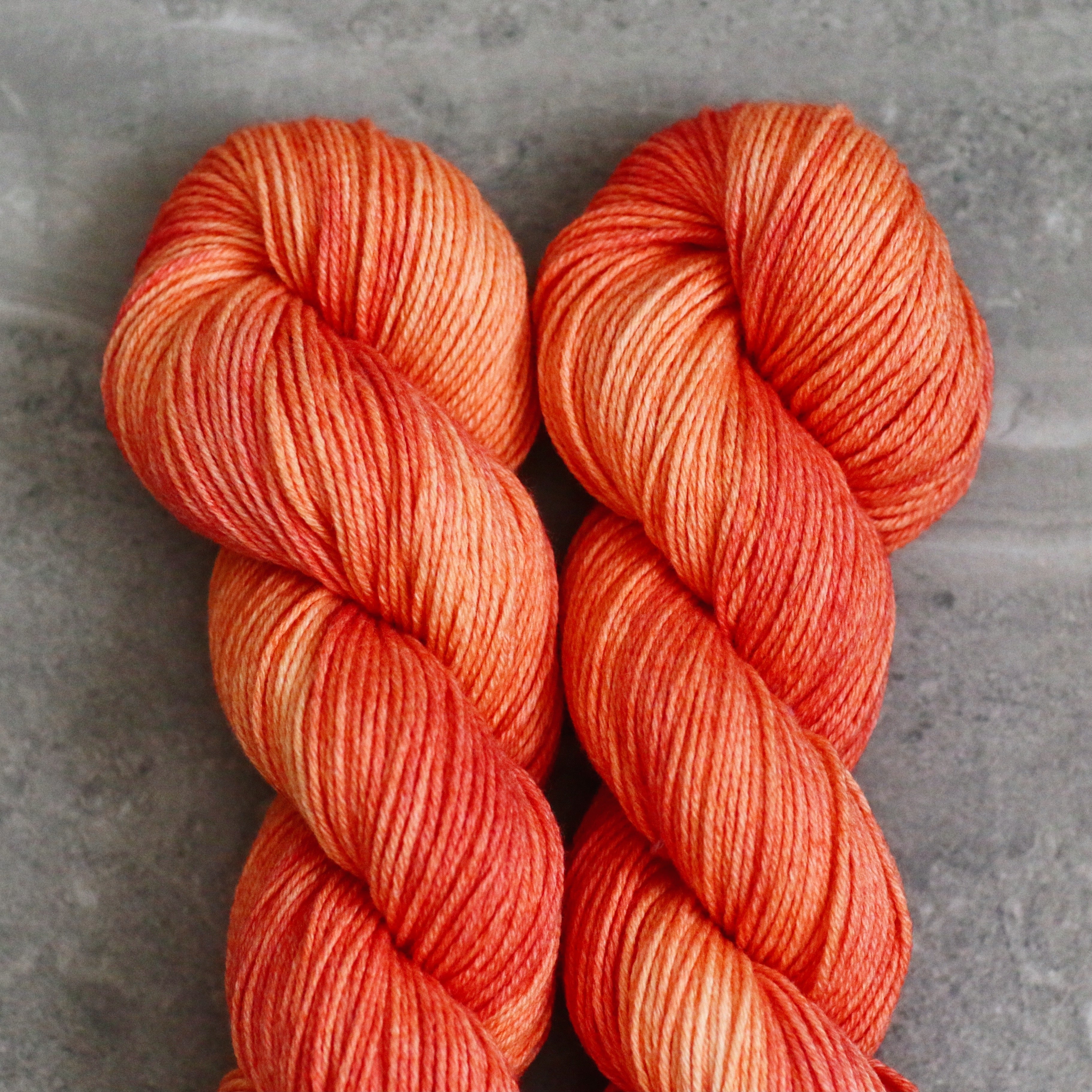Tosh Wool + Cotton  GG Loves Orange – Madelinetosh