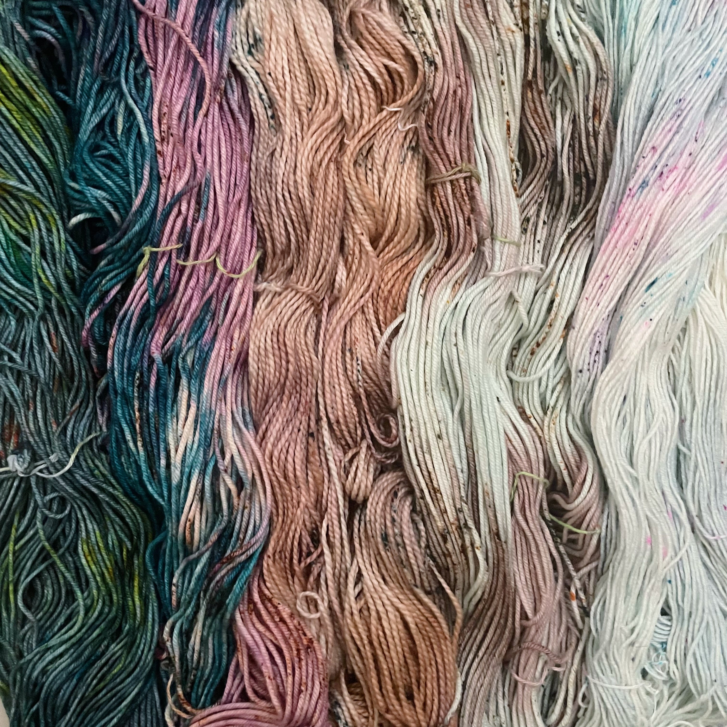 SANDRO - fade set, hand dyed knitting yarn Woolento , Yarn Base