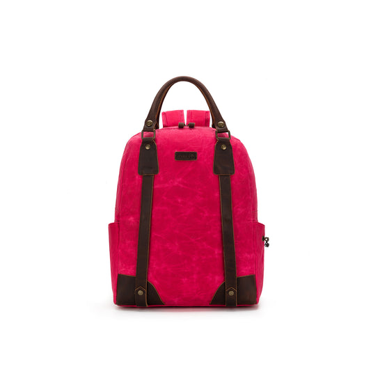 Maker's Canvas Backpack | Vivid Rose