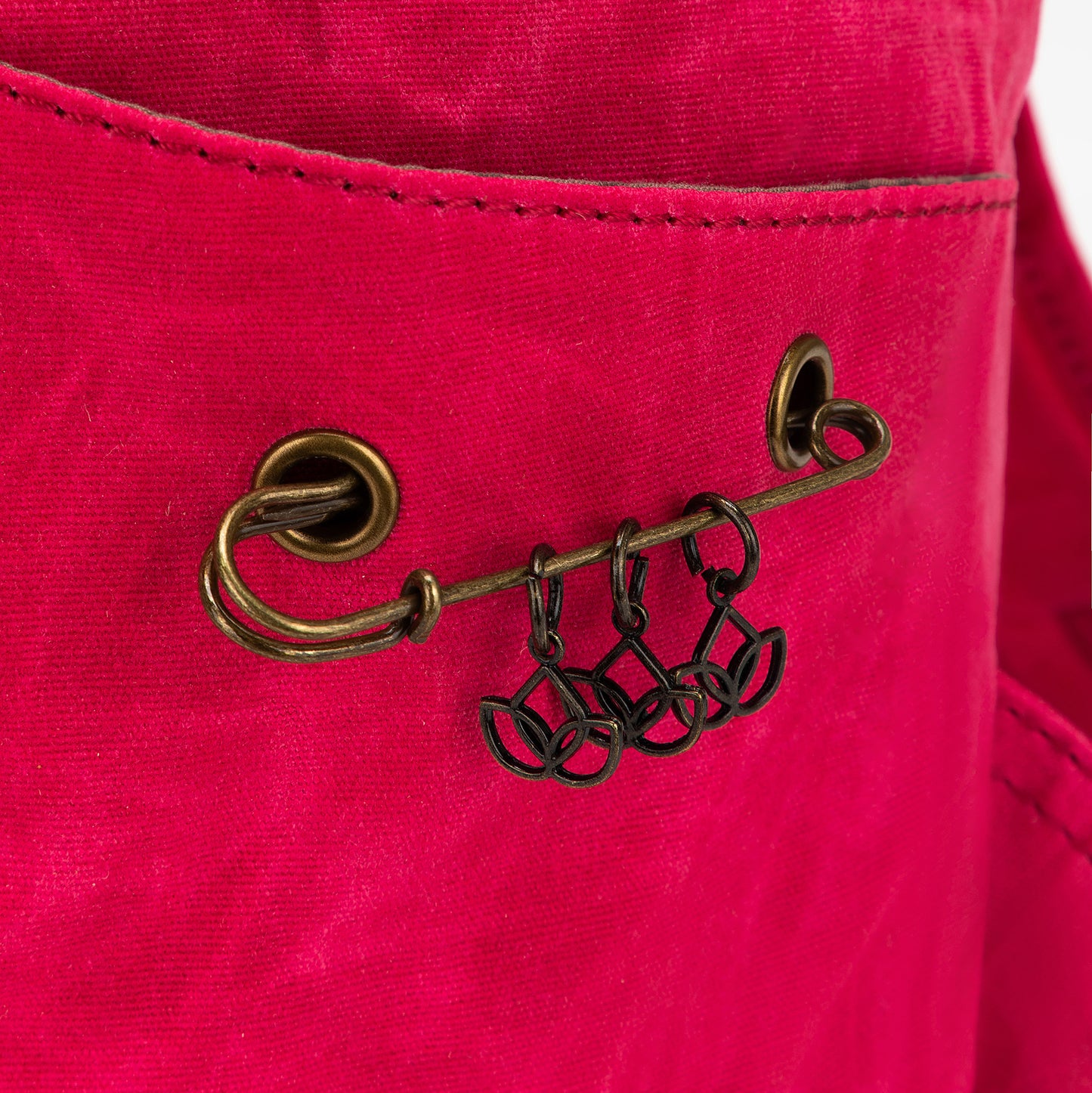 Maker's Canvas Backpack | Vivid Rose