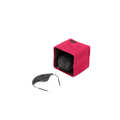 Maker's Canvas Cubbies (Set of 2) | Vivid Rose