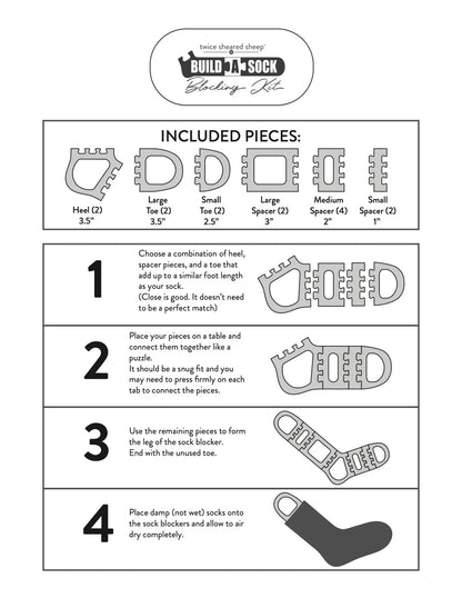 Build a Sock Blocking Kit