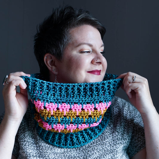 Crochet Icicle Cowl Kit