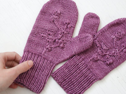 Sage Bloom Mitts