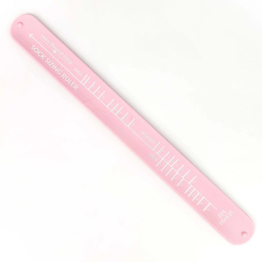 Sock Sizing Bracelet Ruler