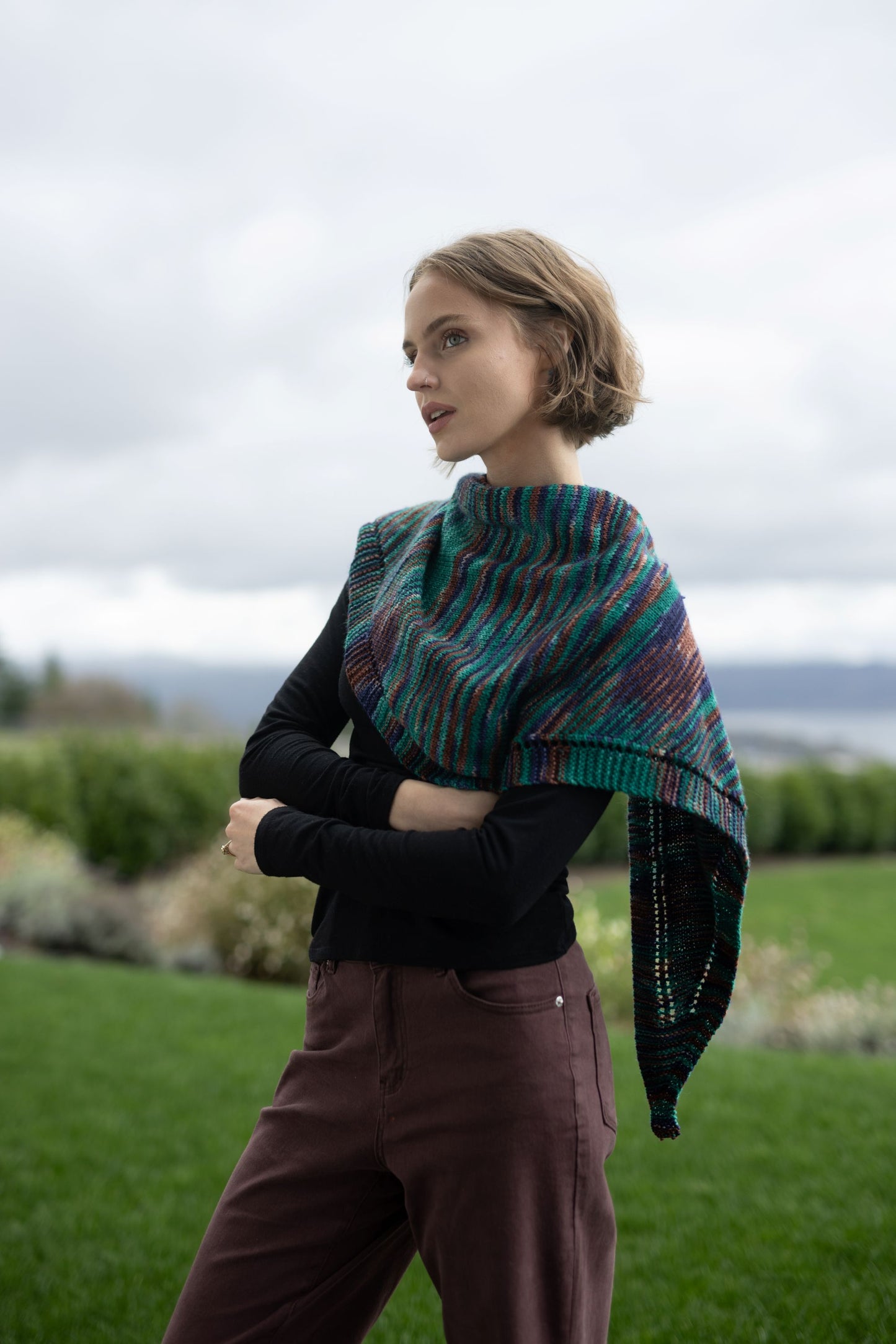 Mesa Drift Shawl