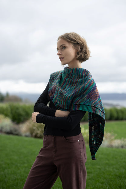 Mesa Drift Shawl