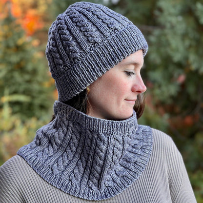 Tryon Creek Hat and Cowl Kit