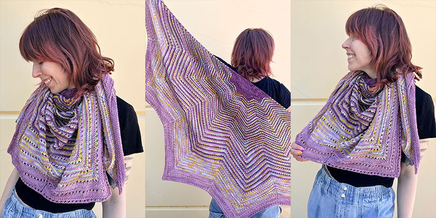 For Good Zig Zag Shawl Kit | Madelinetosh.com