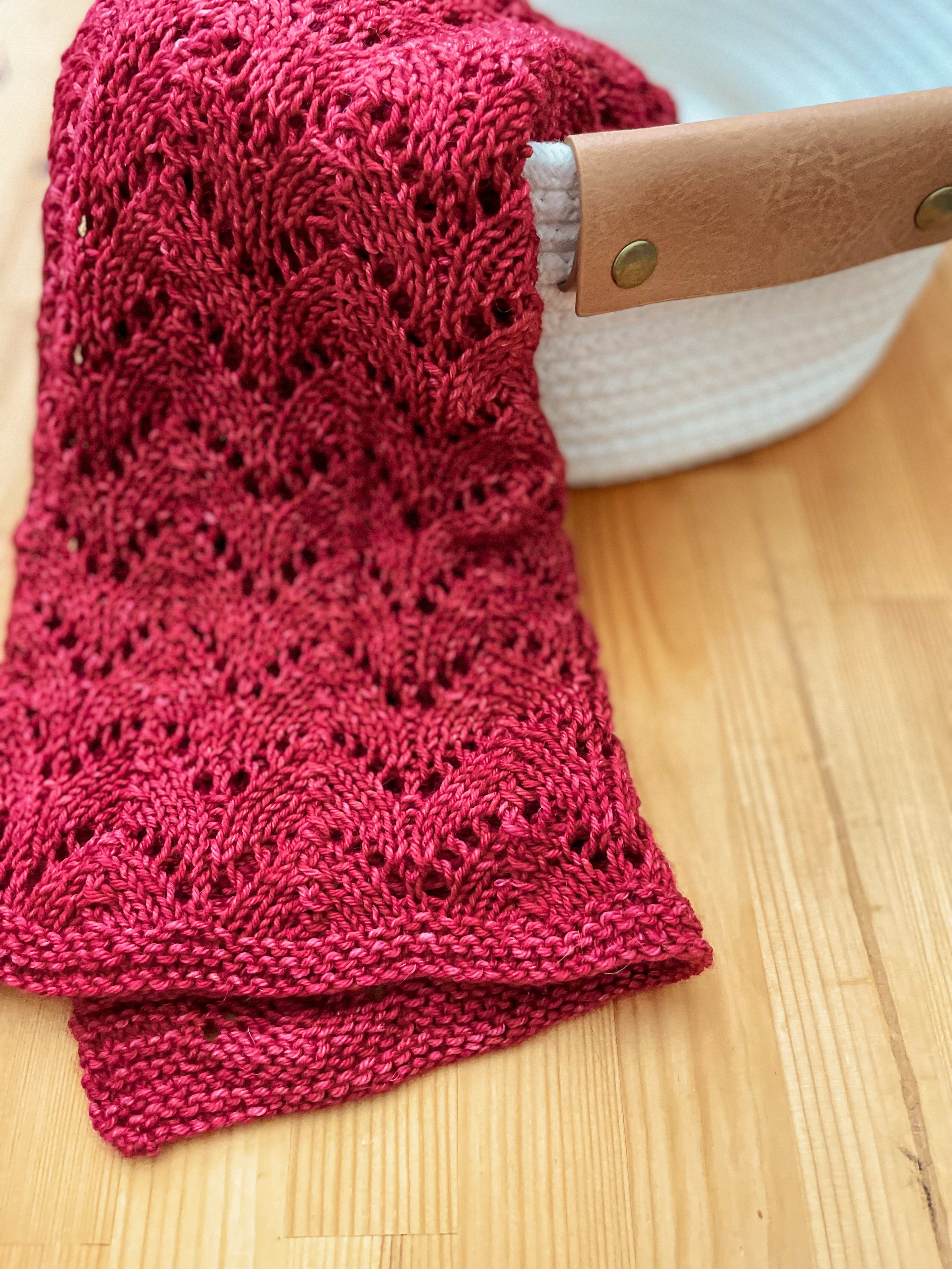 Easy heirloom best sale knit blanket pattern