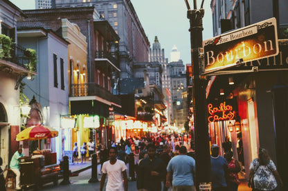 Neon on Bourbon | Palette