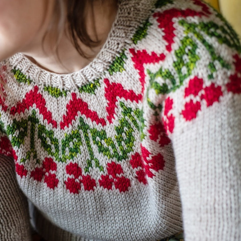 Red Viburnum Pullover – Madelinetosh