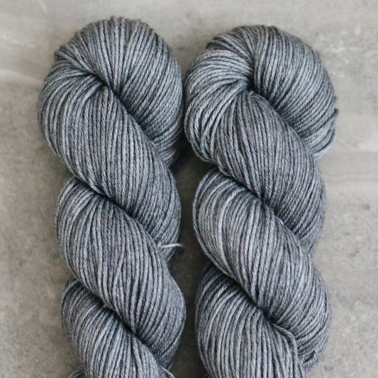 Madelinetosh Wool + Cotton Yarn - Composition Book Grey at Jimmy Beans Wool