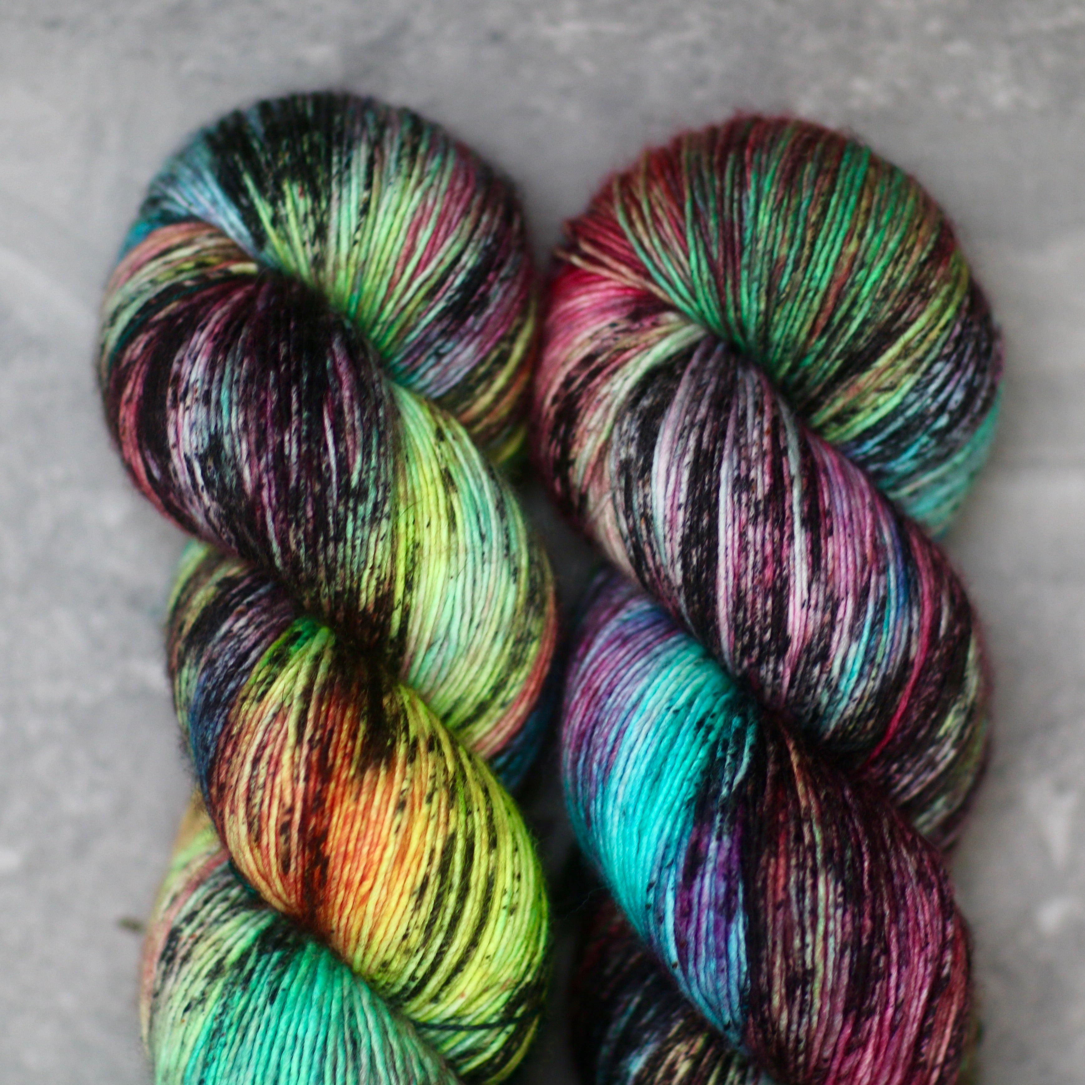 Tosh Sock | Electric Rainbow | Madelinetosh.com