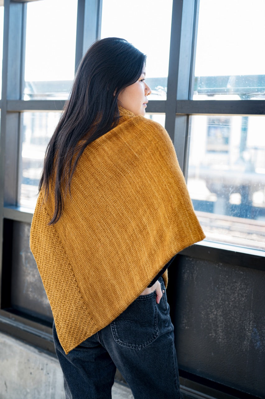 nuyuh rib knit poncho one piece即購入可 - www